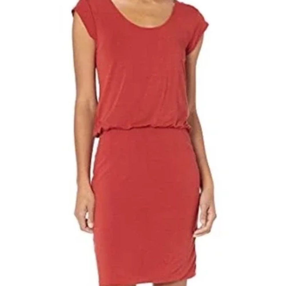 PrAna Janey Foundation Dress- Rustic Red Heather size xs